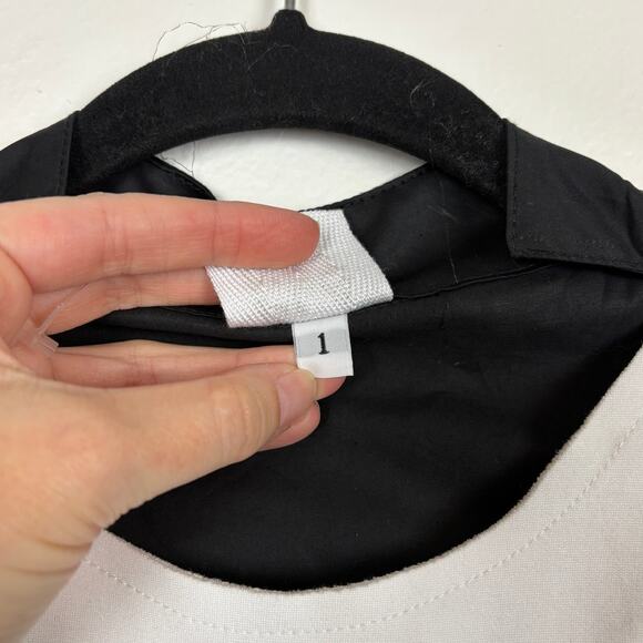 PLANET by Lauren G Layered Cinch Sleeve Sweater Blouse Size 1 US 4-8 - Picture 6 of 7